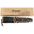 Нож Ganzo G8012V2 -OR c паракордом G8012V2-OR