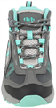 Ботинки треккинговые женские THB Giona с мембраной серые/ментоловые 2524115