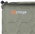 Коврик самонадувающийся Сплав Maxi Camp 6.4 (олива) (198x64x6.4) 5107996
